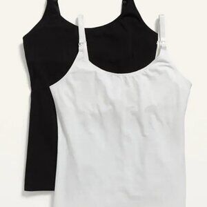 Maternity First Layer Nursing Cami 2-Pack (2)